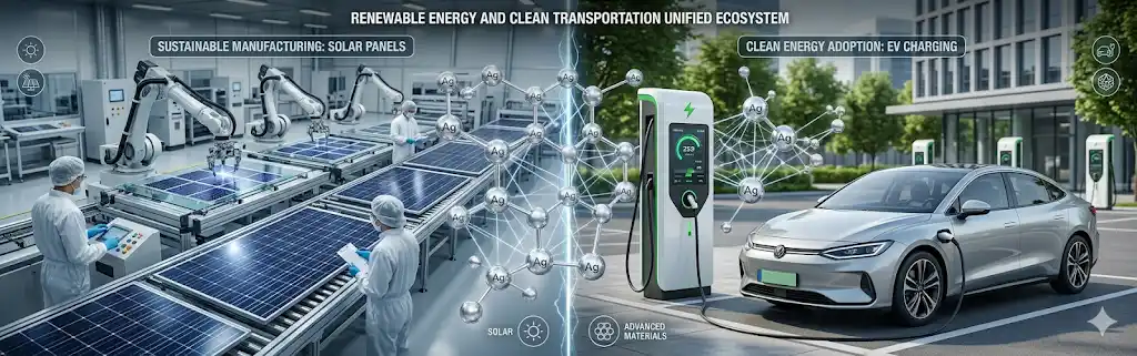 Silver industrial demand solar and EV sectors 2026