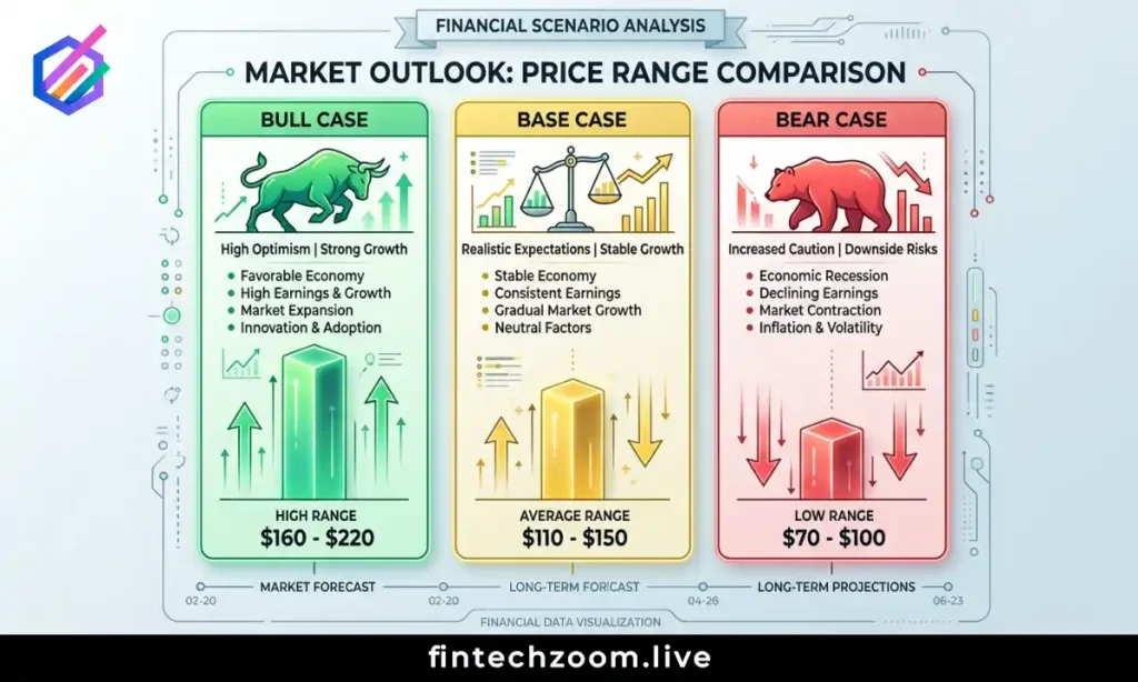Disney stock prediction 2026 bull base and bear case price scenarios
