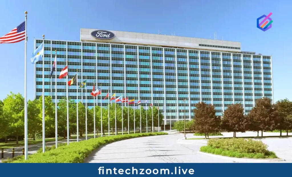 FintechZoom Ford Stock, Ford Motor Company headquarters building in Dearborn Michigan