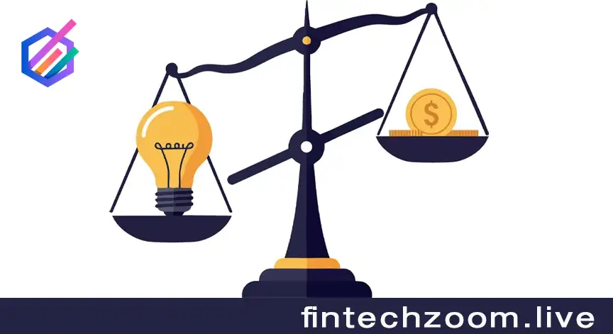 Risk management balance scale for stock trading for beginners showing reward versus risk