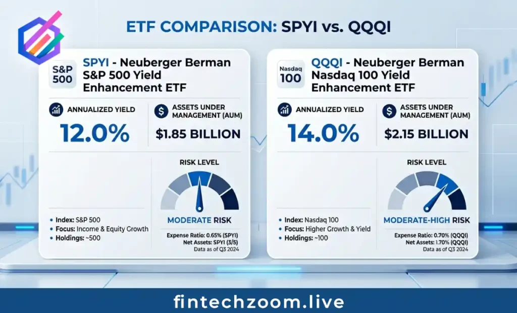 SPYI vs QQQI NEOS ETF comparison 2026