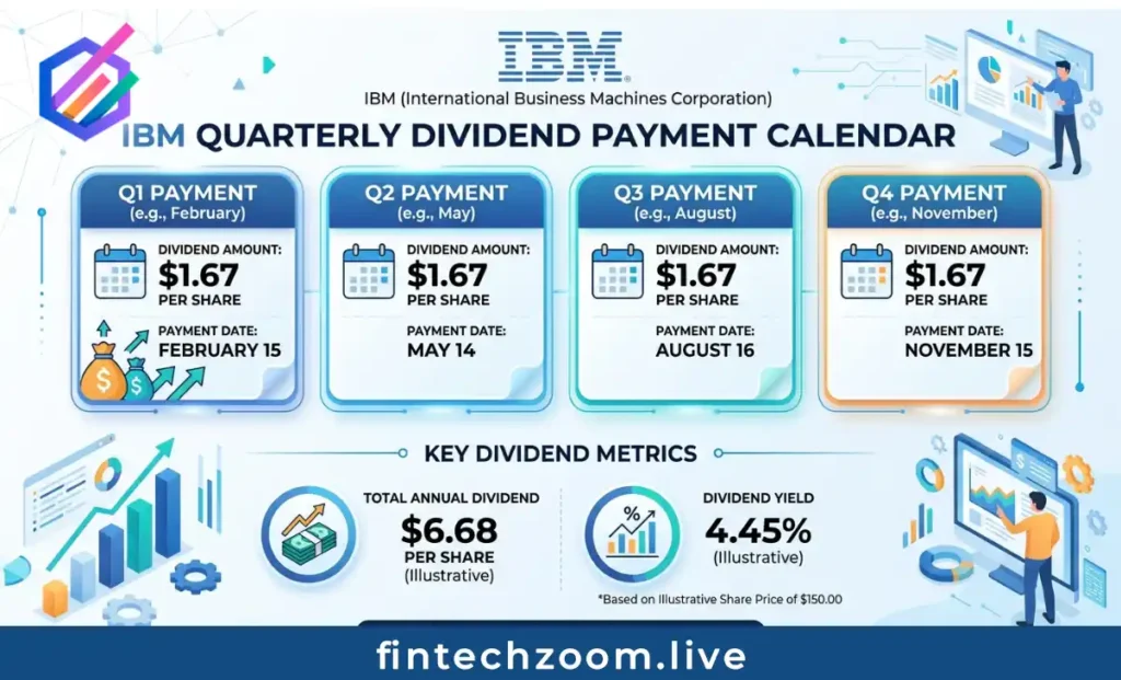ibm stock dividend payment schedule quarterly fintechzoom