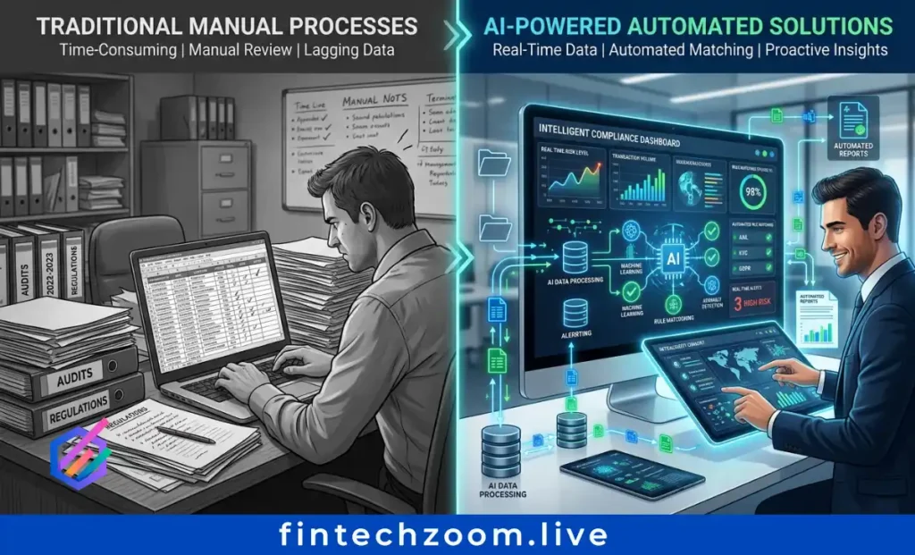 fintech regulation news 2026 AI RegTech compliance automation tools comparison
