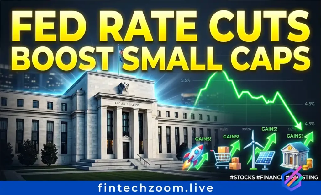 Federal Reserve interest rate cuts benefiting Russell 2000 small-cap stocks