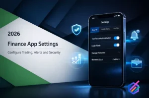 finance app settings guide 2026 dashboard configuration panel