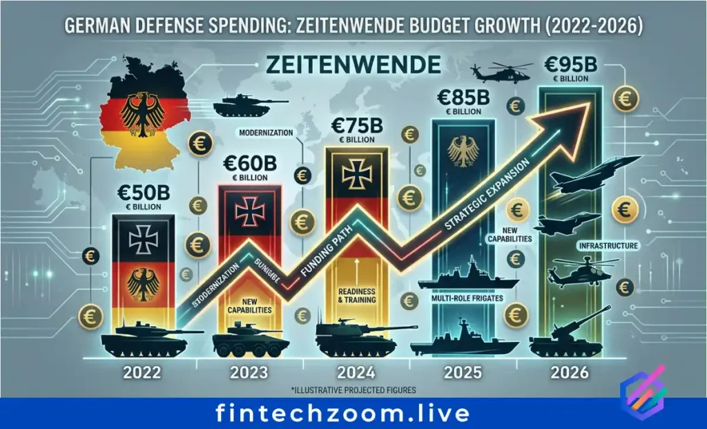 Germany defense spending Zeitenwende 2026 budget