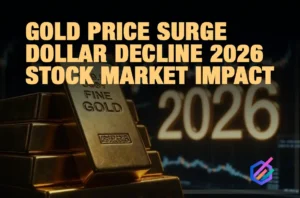 Gold bull market crushing dollar decline with 2026 stock market impact charts