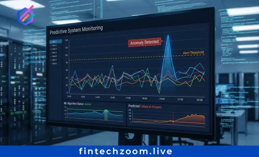 Predictive error monitoring graph with anomaly detection preventing failures
