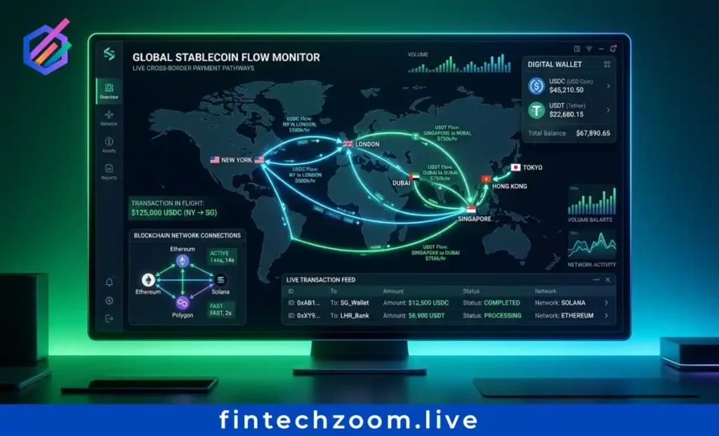 Stablecoin cross-border payment infrastructure and fintech innovation