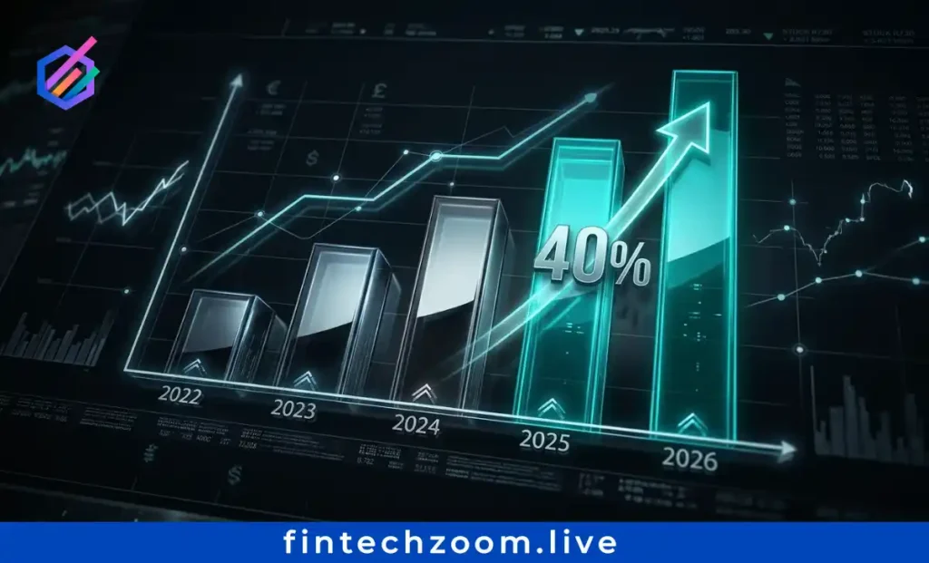 business finance news today M&A deal volume chart showing 40 percent year over year growth in 2025 and 2026