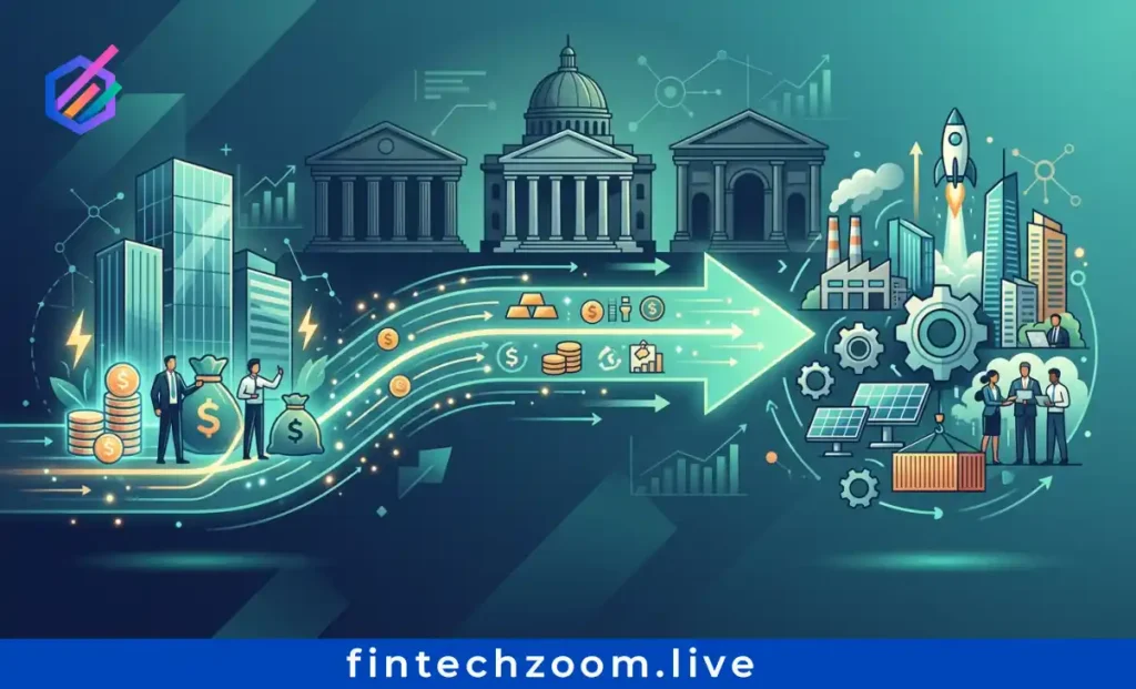 business finance news today private credit replacing bank lending flow diagram showing 41 trillion dollar credit market shift